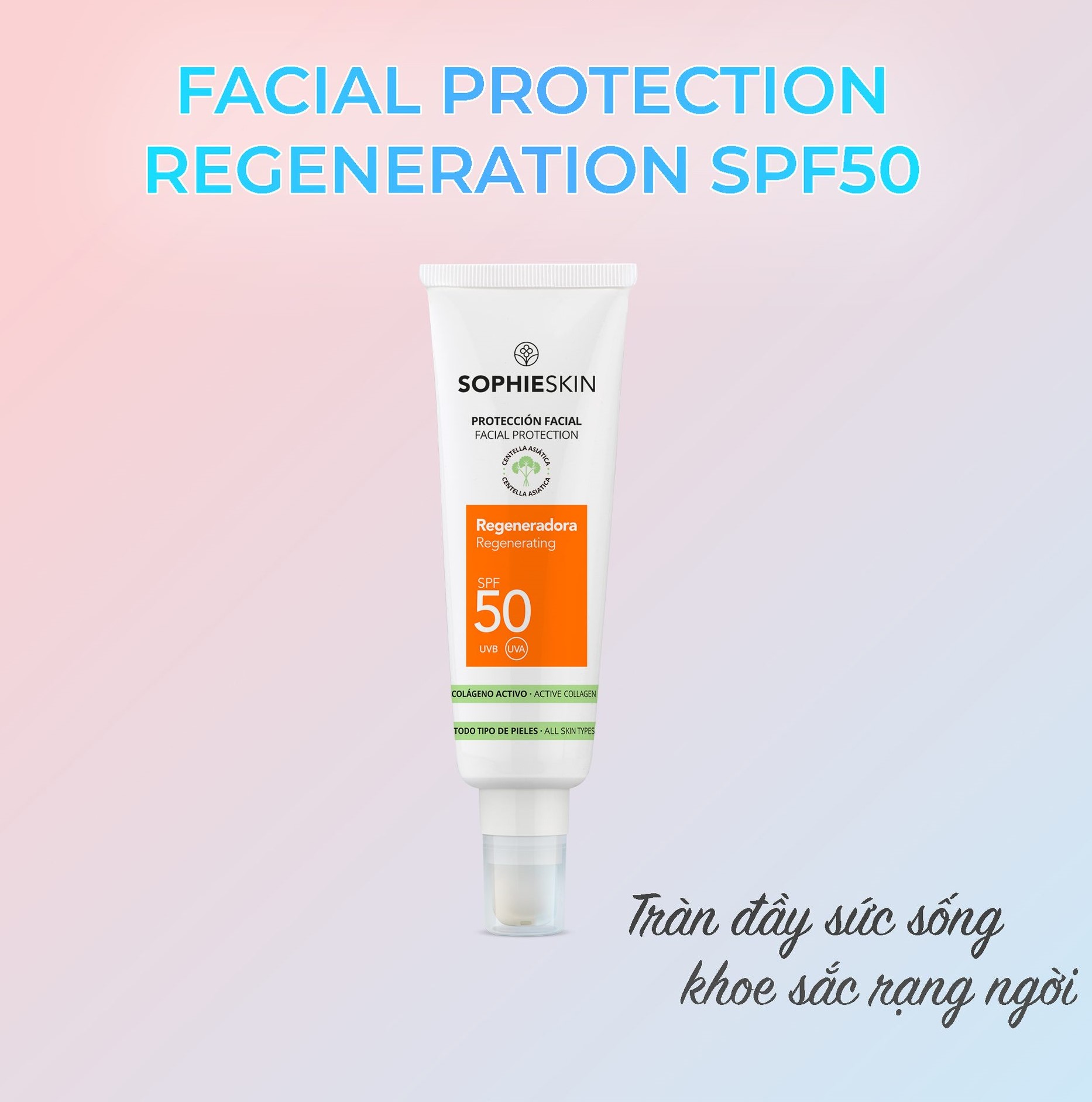 SOPHIESKIN Kem chống nắng trẻ hoá da