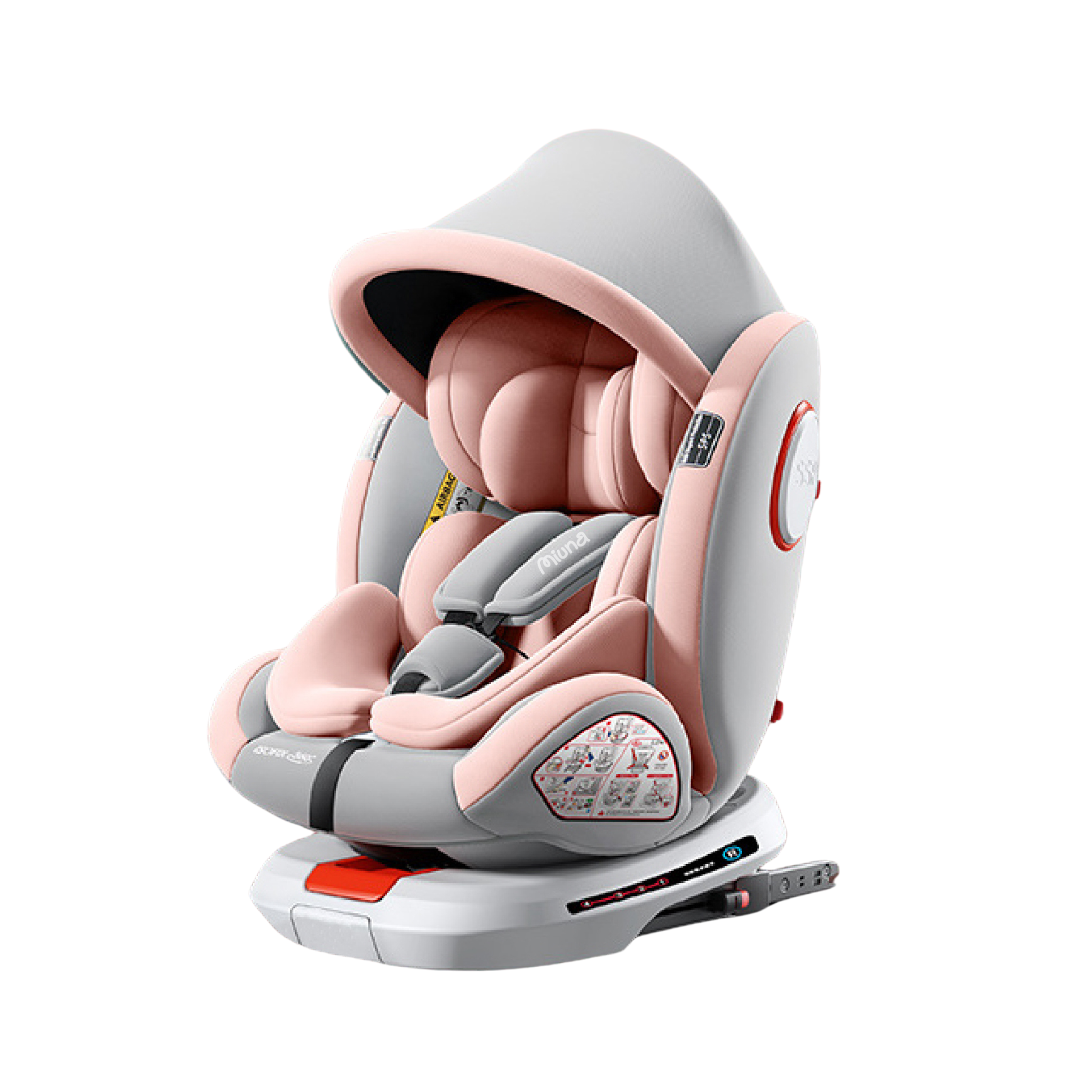 22 Ghế ngồi ô tô cho bé Miuna Mi100