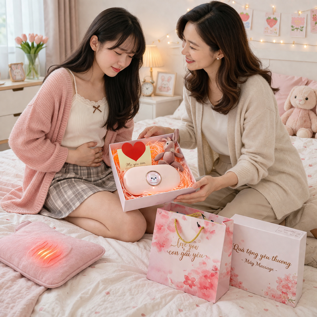 Mẹ tặng con gái tuổi dậy thì món quà nhỏ ý nghĩa lớn